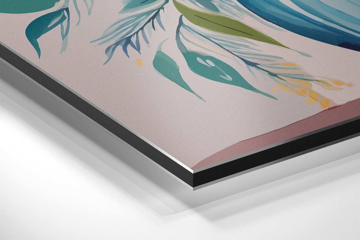 Bloeiende Vaas Kunstwerk-canvas-dibond-plexiglas-wanddecoratie-WallArtistic
