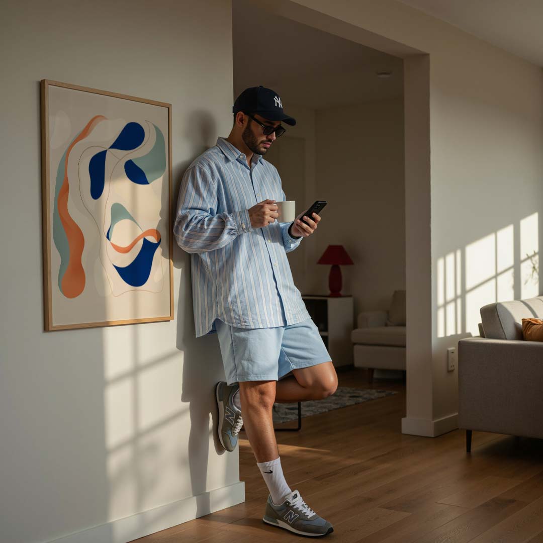 Moderne Golfkunst Poster-WallArtistic