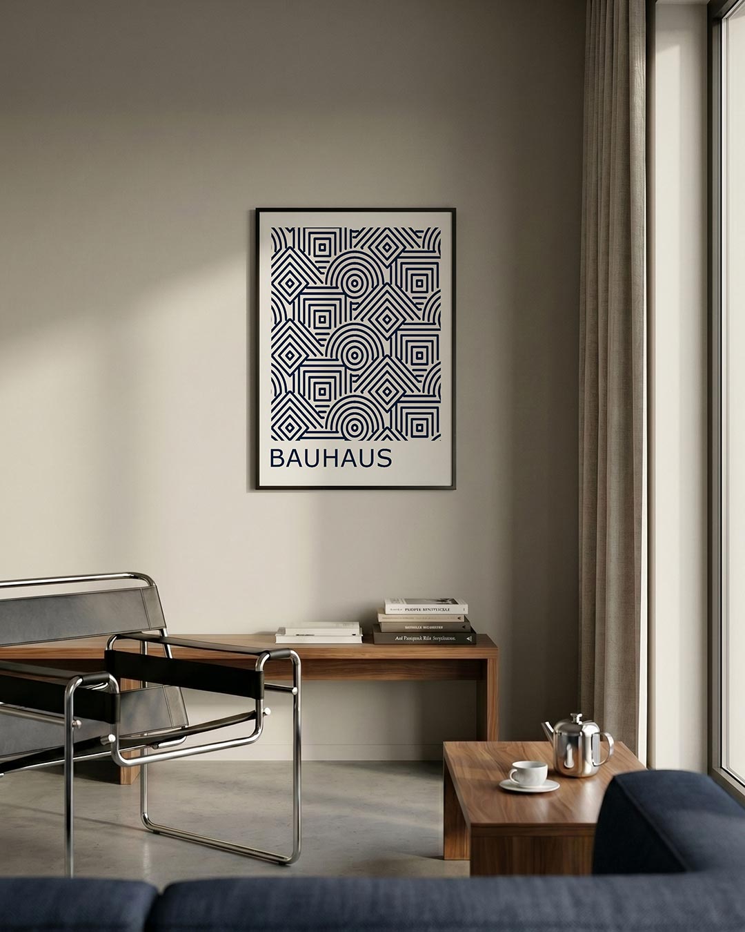 Lijnen en patronen Poster