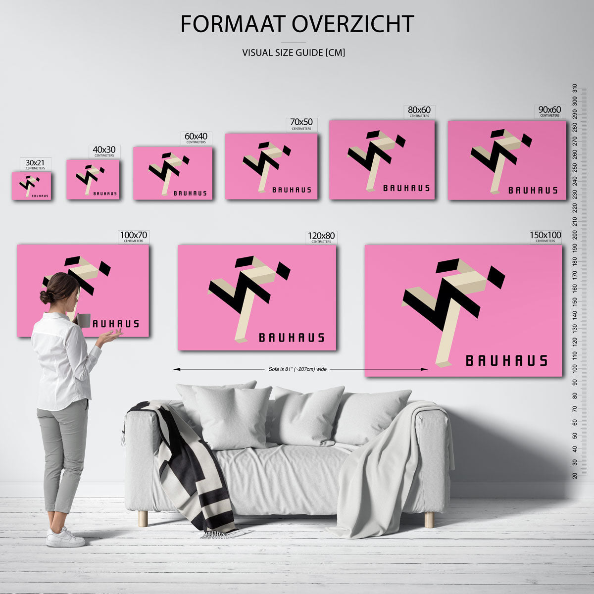 Vormen en vlakken Poster