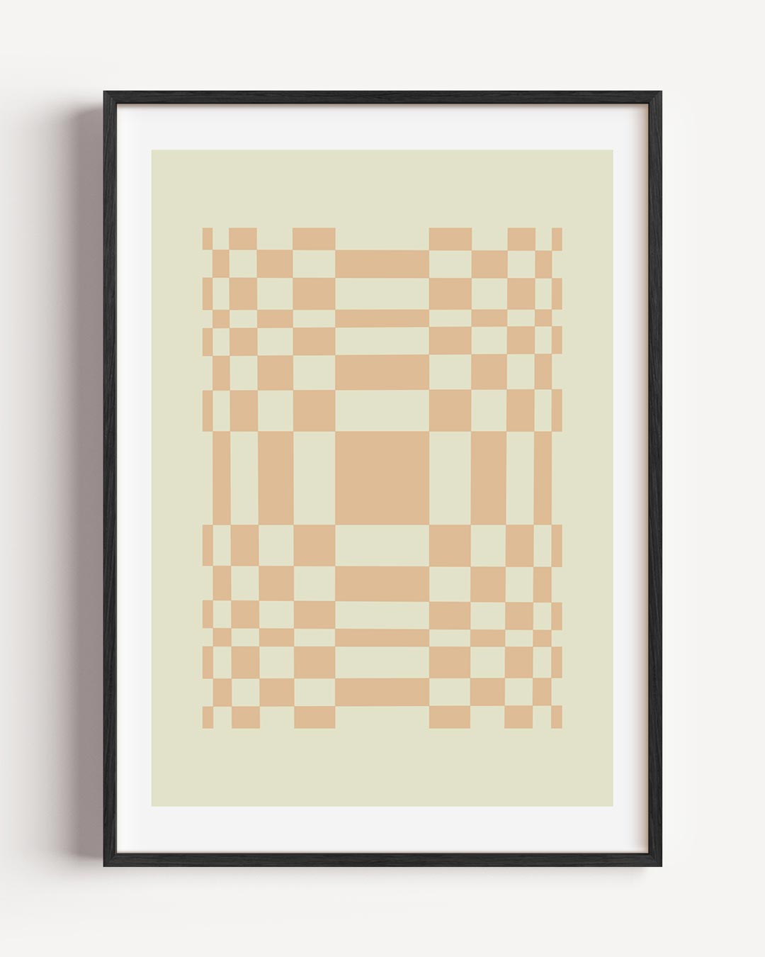 Vrouwelijke Warmte Abstracte Poster-WallArtistic