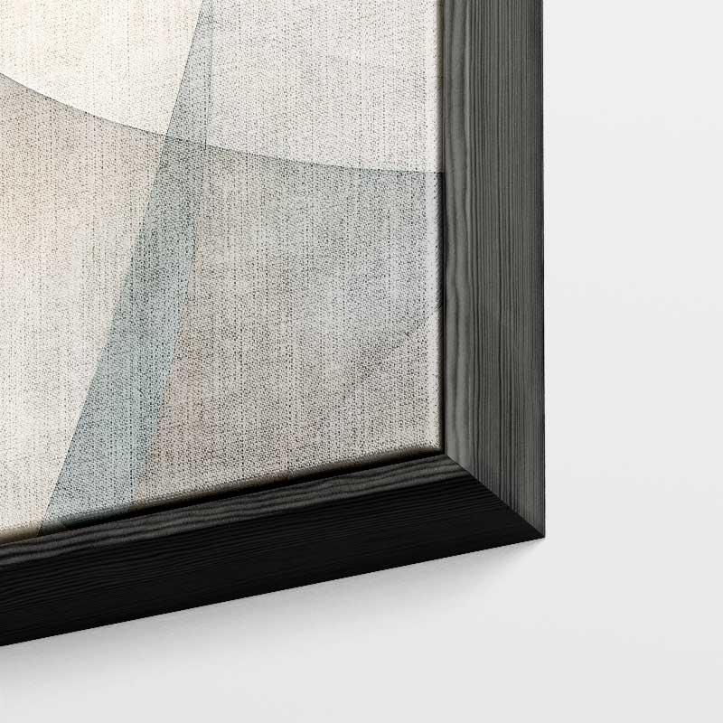 Harmonische Abstractie in Aardetinten Kunstwerk-canvas-dibond-plexiglas-wanddecoratie-WallArtistic