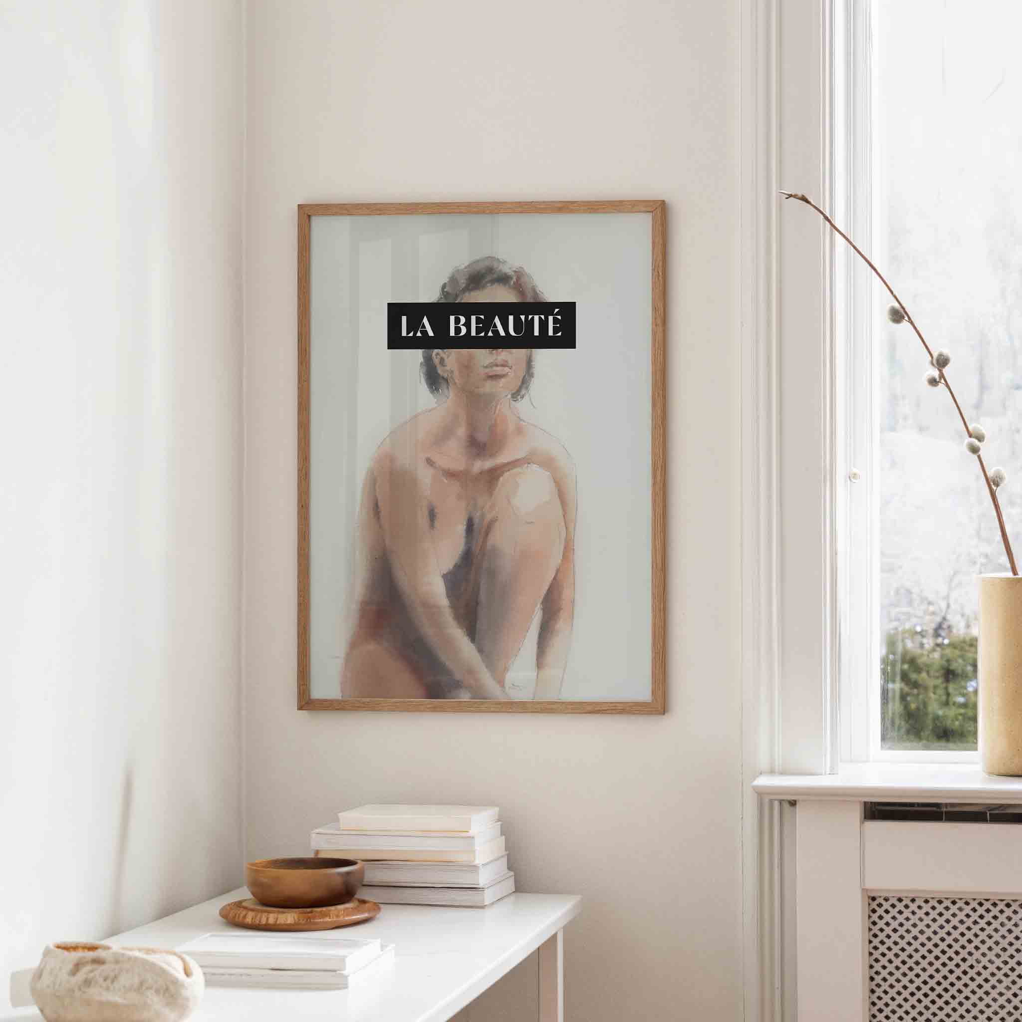Vrouwelijke figuur Poster