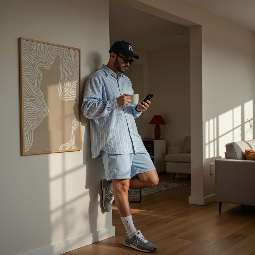 Organische Lijnen Wandkunst Poster-WallArtistic