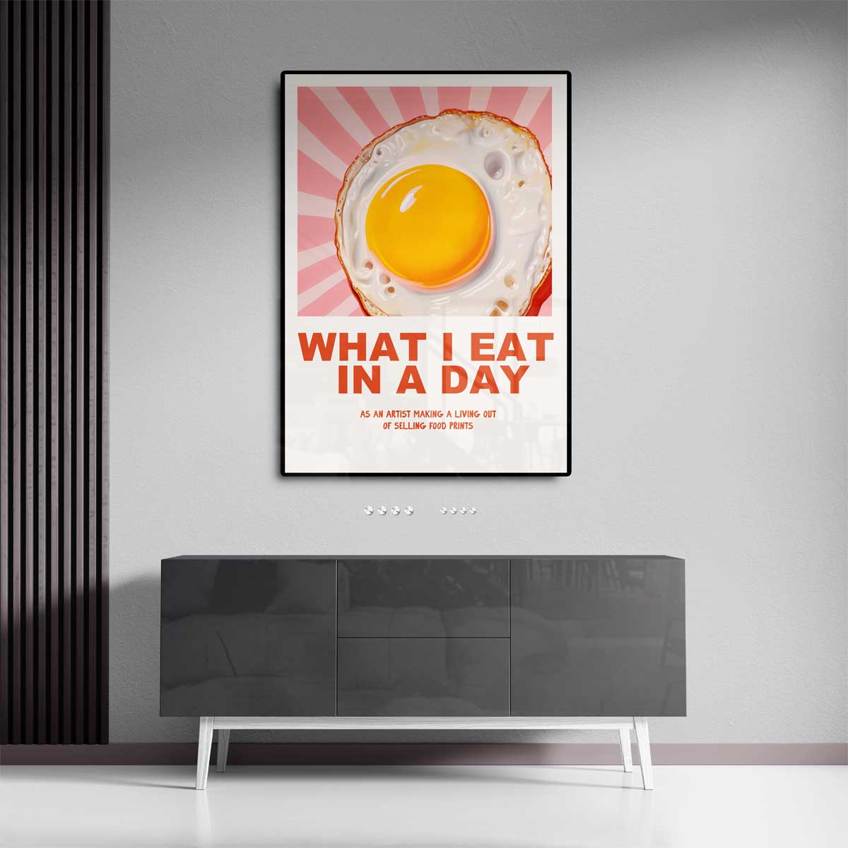 Sunny Side Up Delight Kunstwerk-canvas-dibond-plexiglas-wanddecoratie-WallArtistic