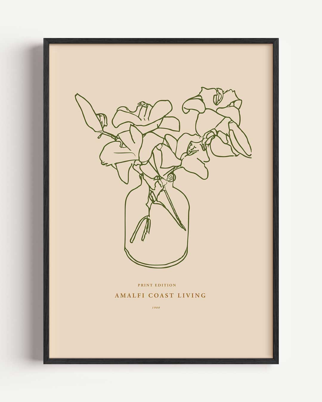 Elegante Botanische Poster-WallArtistic