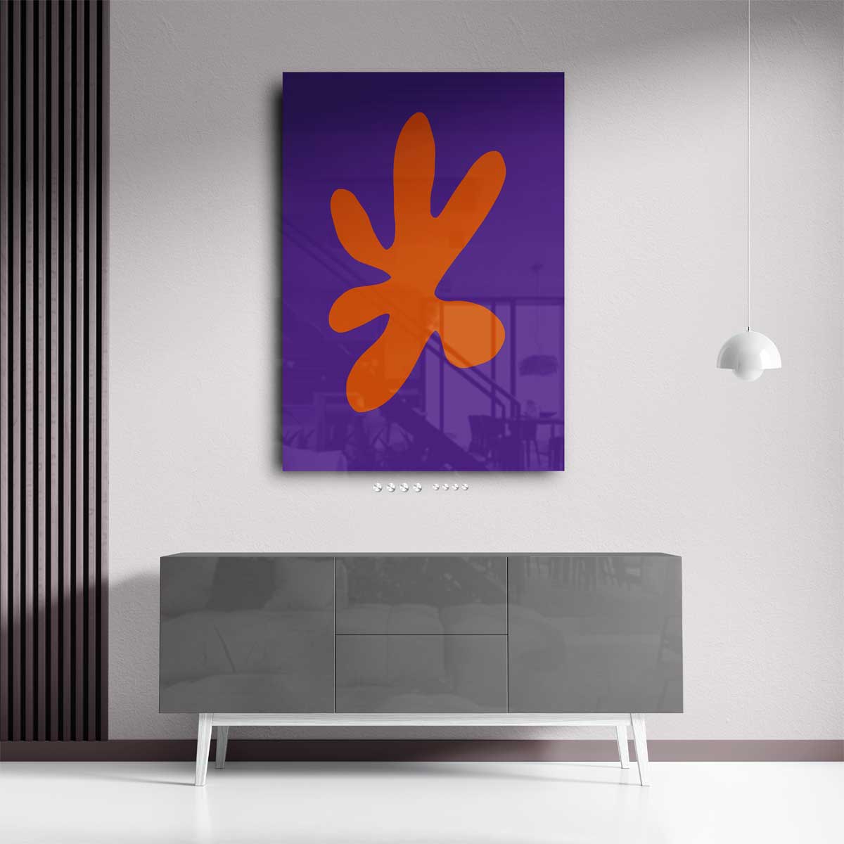 Vrolijke Vormenspel Kunstwerk-canvas-dibond-plexiglas-wanddecoratie-WallArtistic
