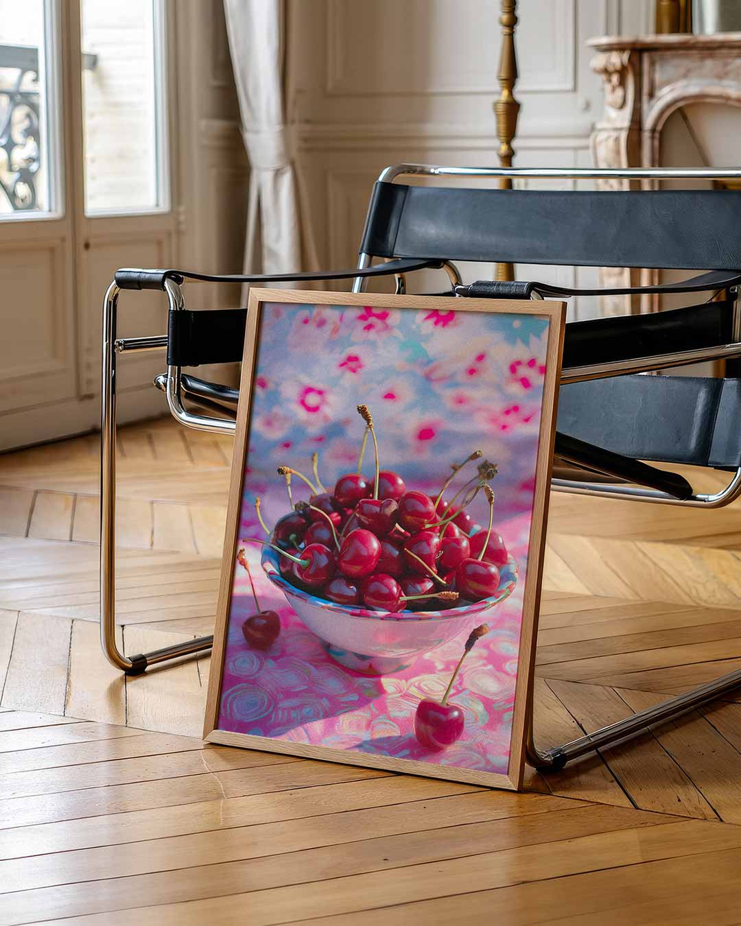 Zomerse Kersen Droom Poster-WallArtistic