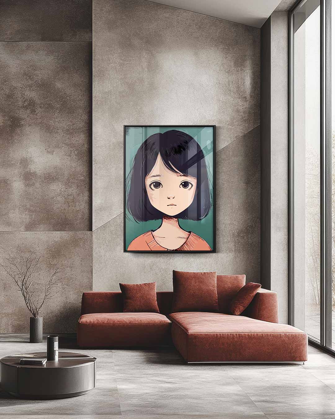 Abstract kunstwerk Kunstwerk-canvas-dibond-plexiglas-wanddecoratie-WallArtistic