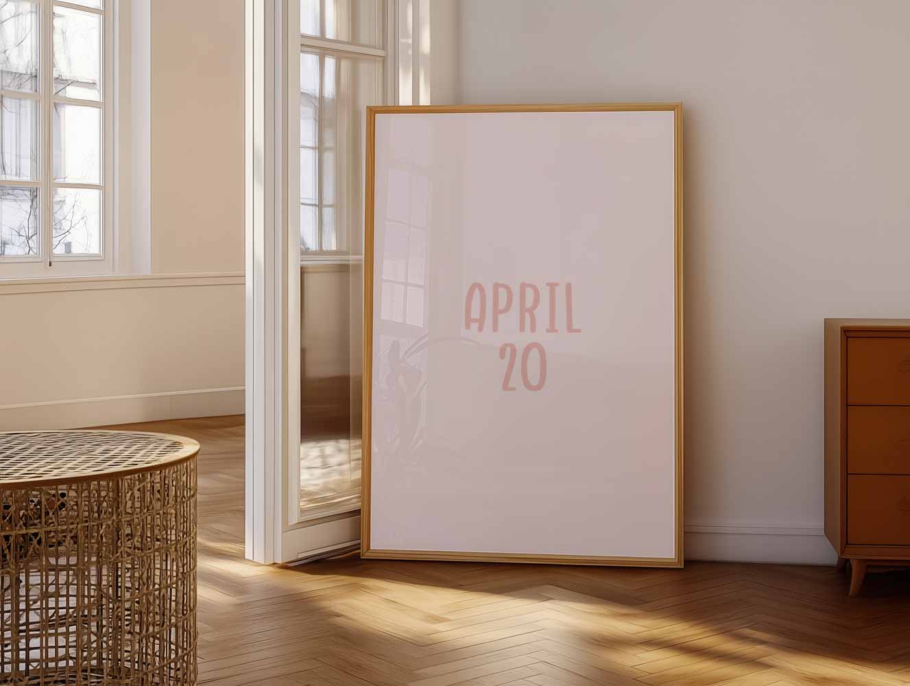 Datum Poster April 20 Poster