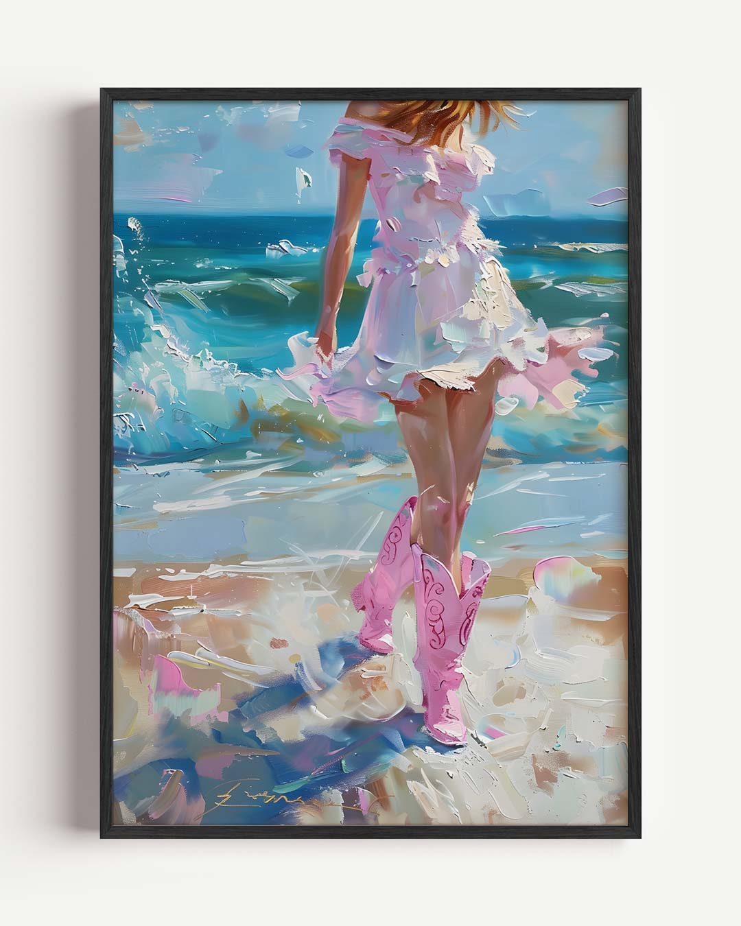 Zomerse Oceaandromen Poster-WallArtistic