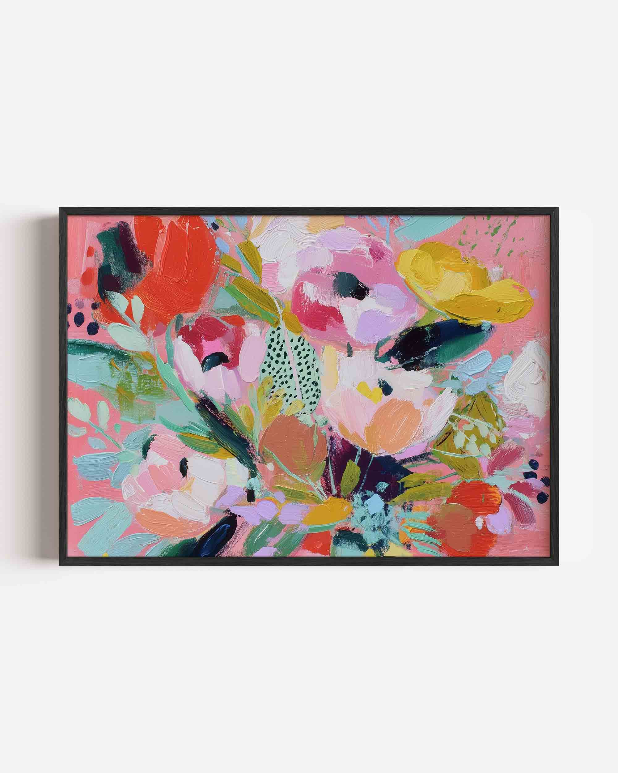 Bloemenexplosie Poster