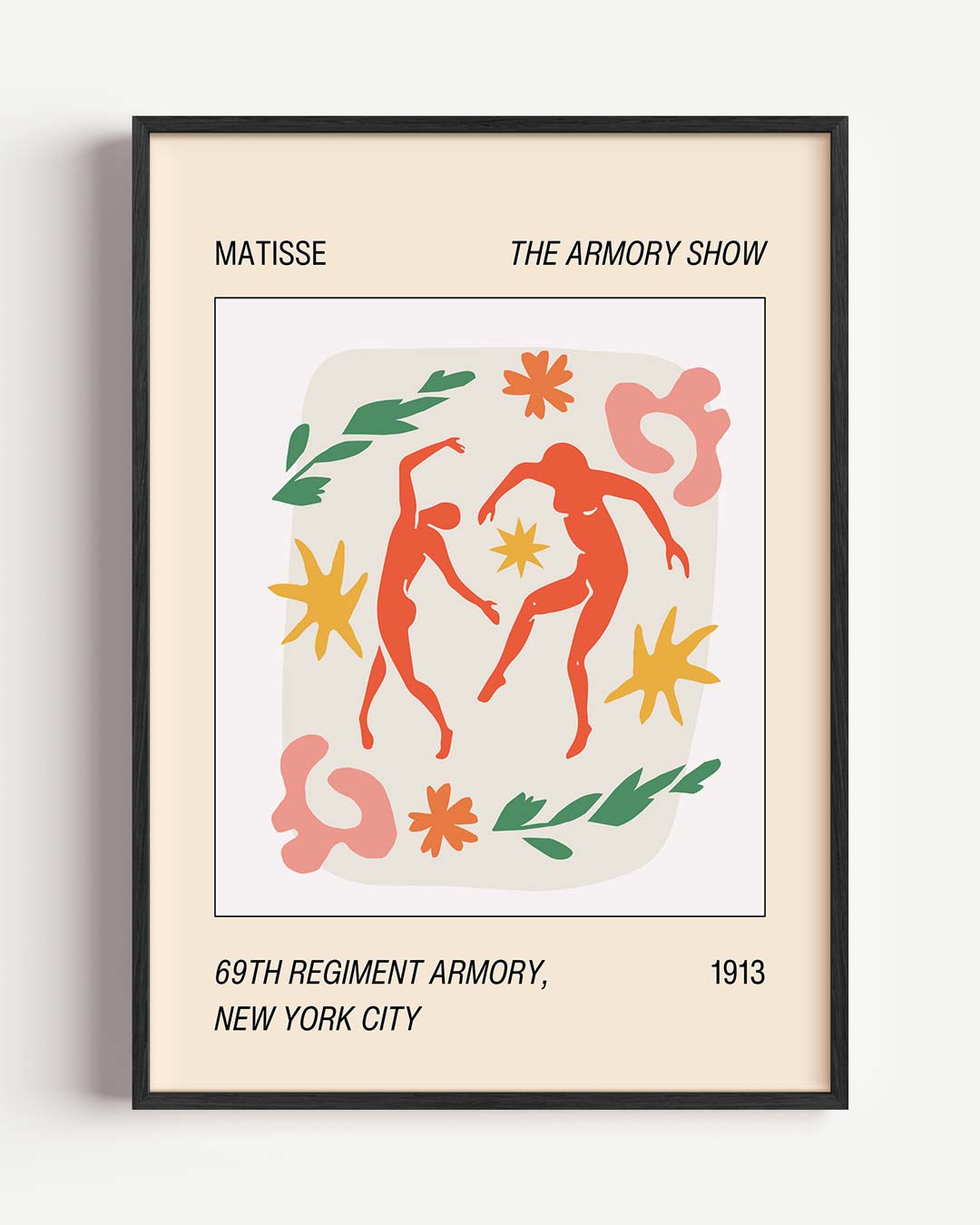 Artistieke Dans in Matisse Stijl Poster-WallArtistic