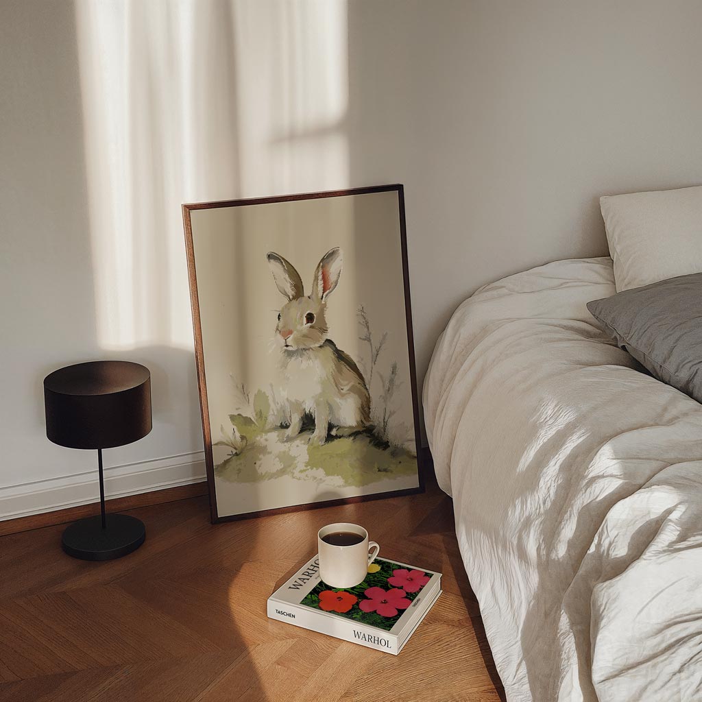 Schattige Konijnenposter