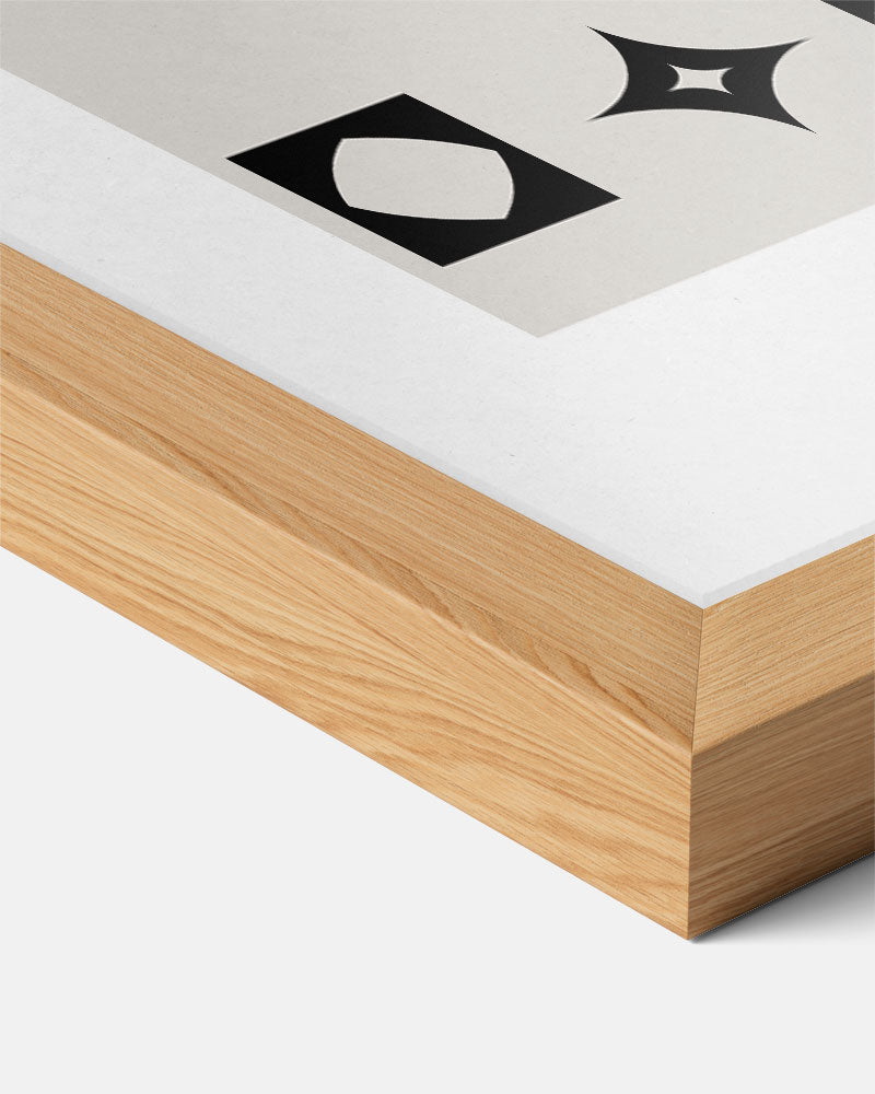 Moderne Geometrische Stijl Poster-WallArtistic