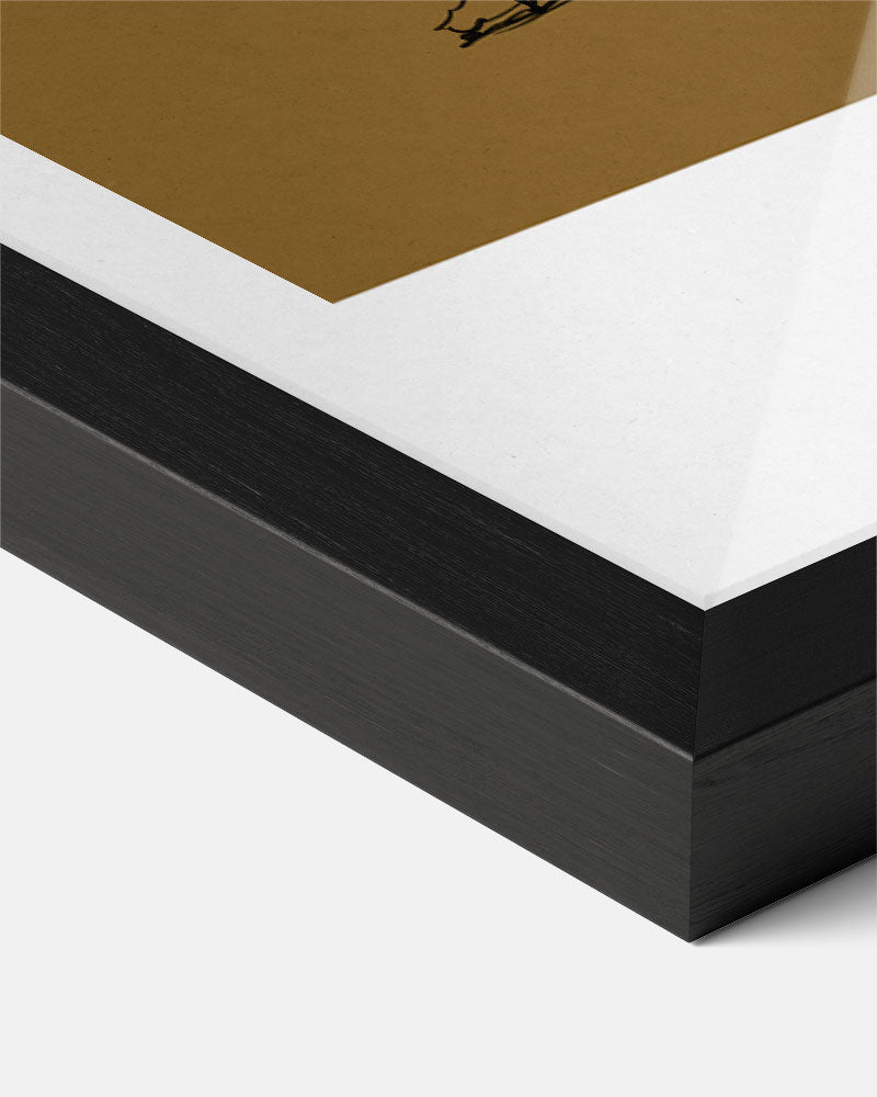 La Bohème Artistieke Vrouwenposter-WallArtistic