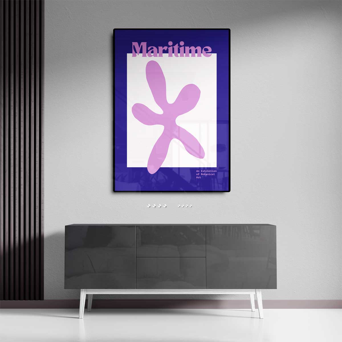 Maritieme Bloemkunst Kunstwerk-canvas-dibond-plexiglas-wanddecoratie-WallArtistic