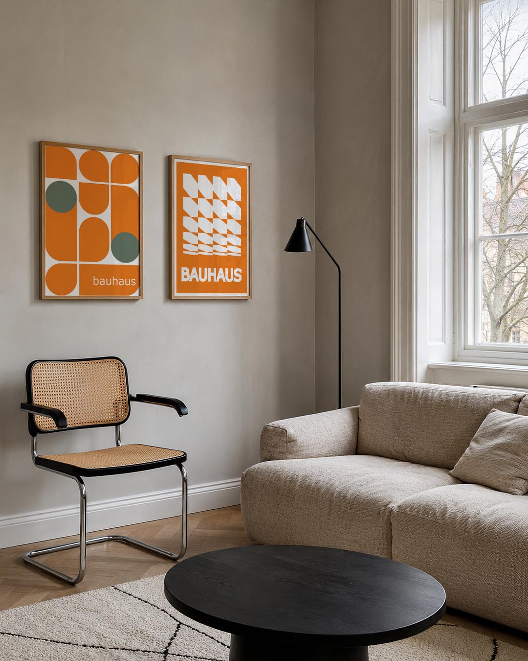 Vormen en kleurvlakken Posterset