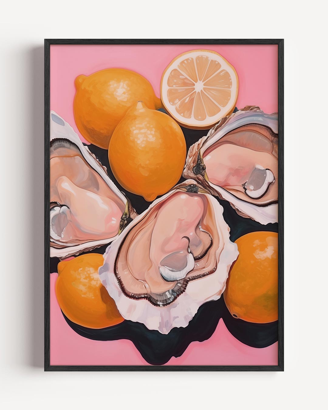 Vrolijke Zeevruchten en Citrus Poster-WallArtistic