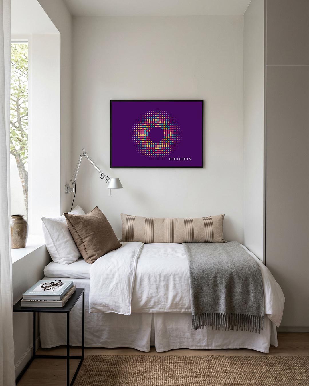 Cirkelvormige kleurvlakken Poster