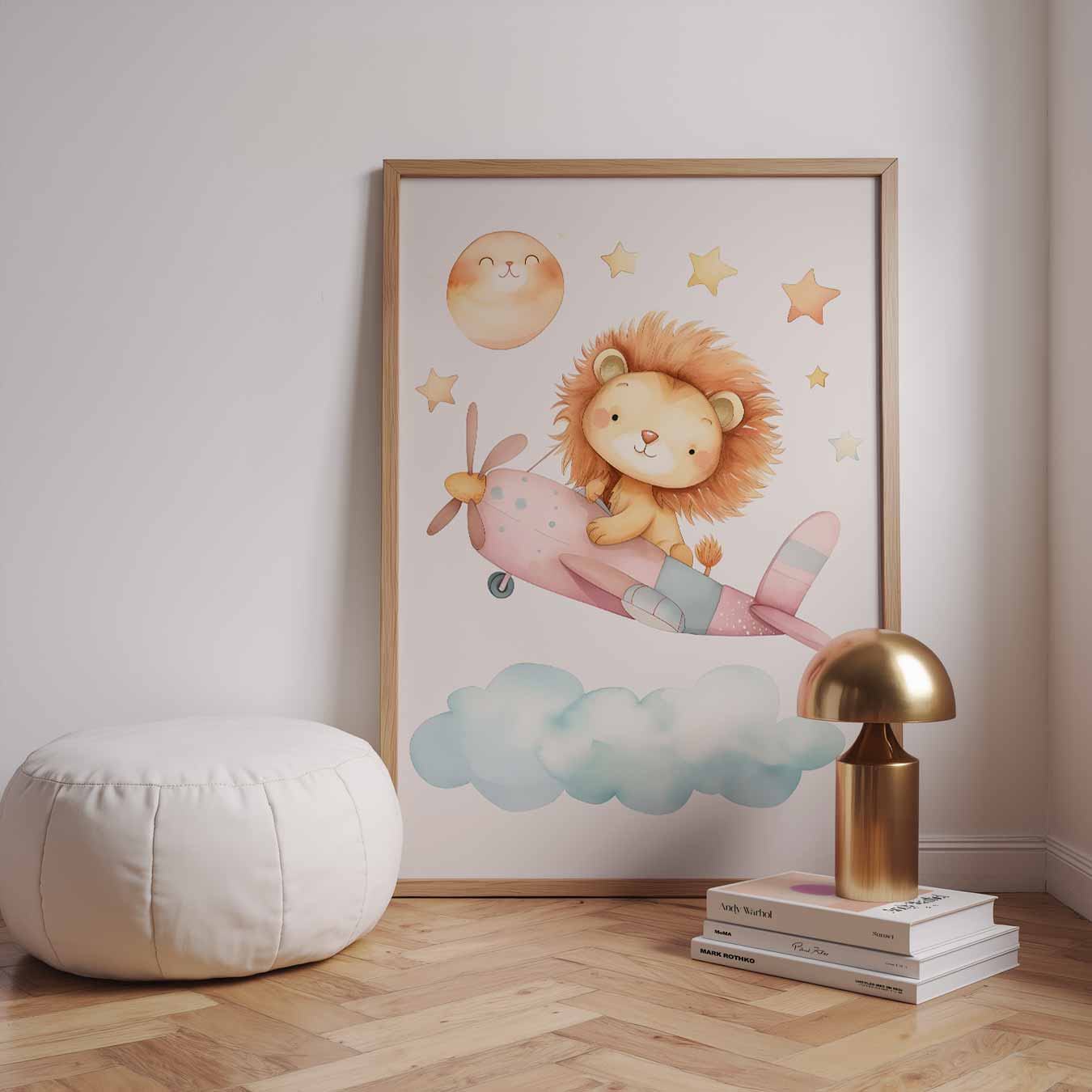 Droomvlucht Leeuw Poster