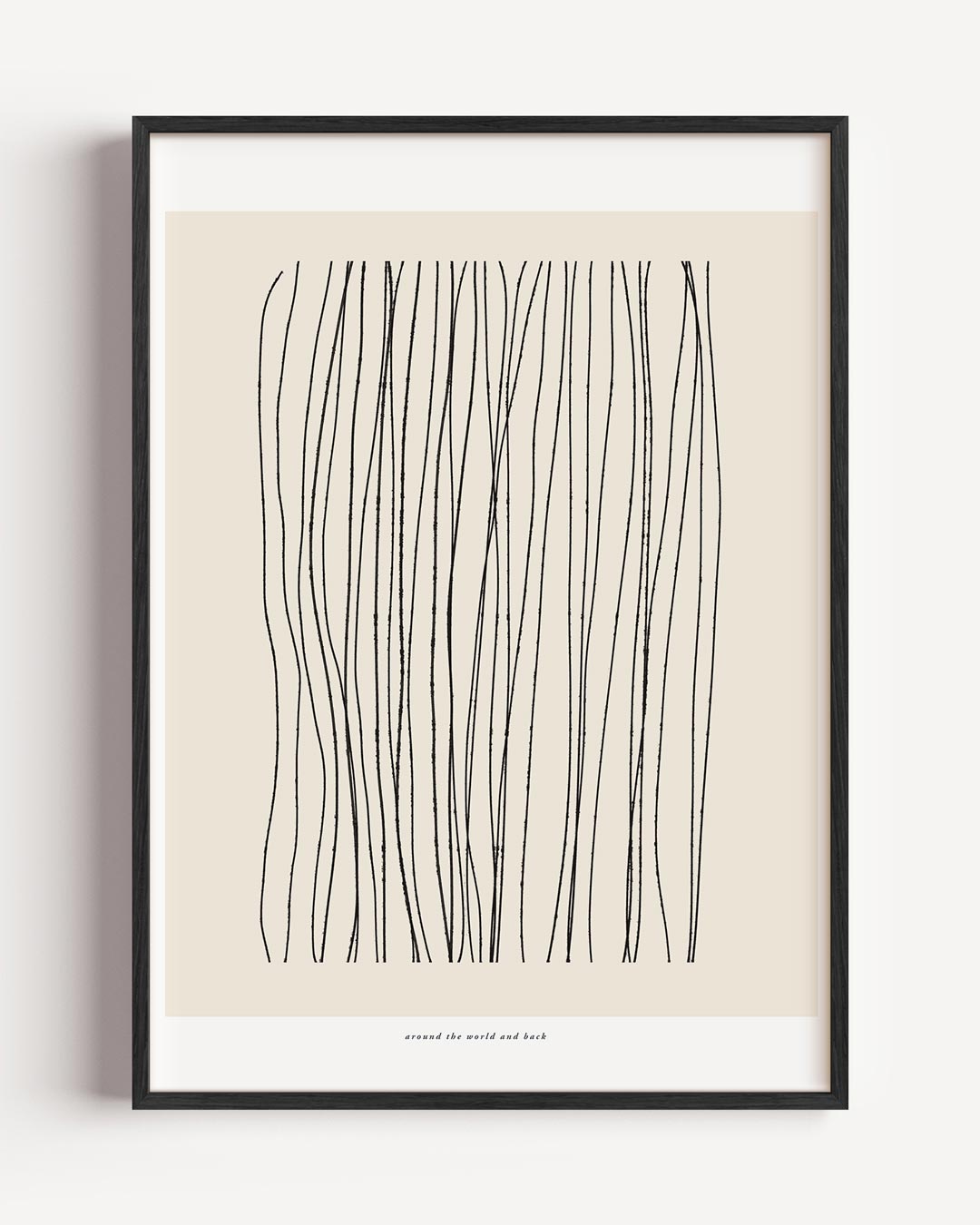 Minimalistische Lijnenposter-WallArtistic