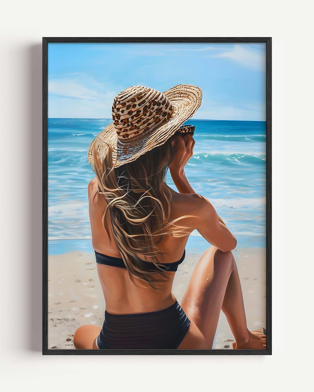 Zomerstrand Dromerij Poster-WallArtistic