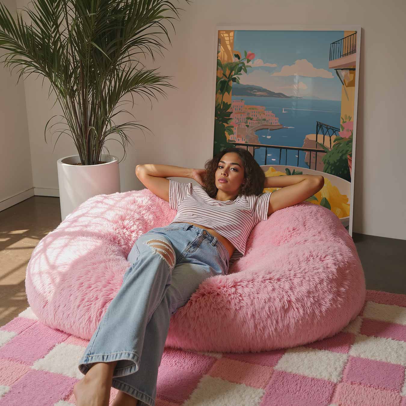 Mediterrane Pracht aan de Muur Poster-WallArtistic