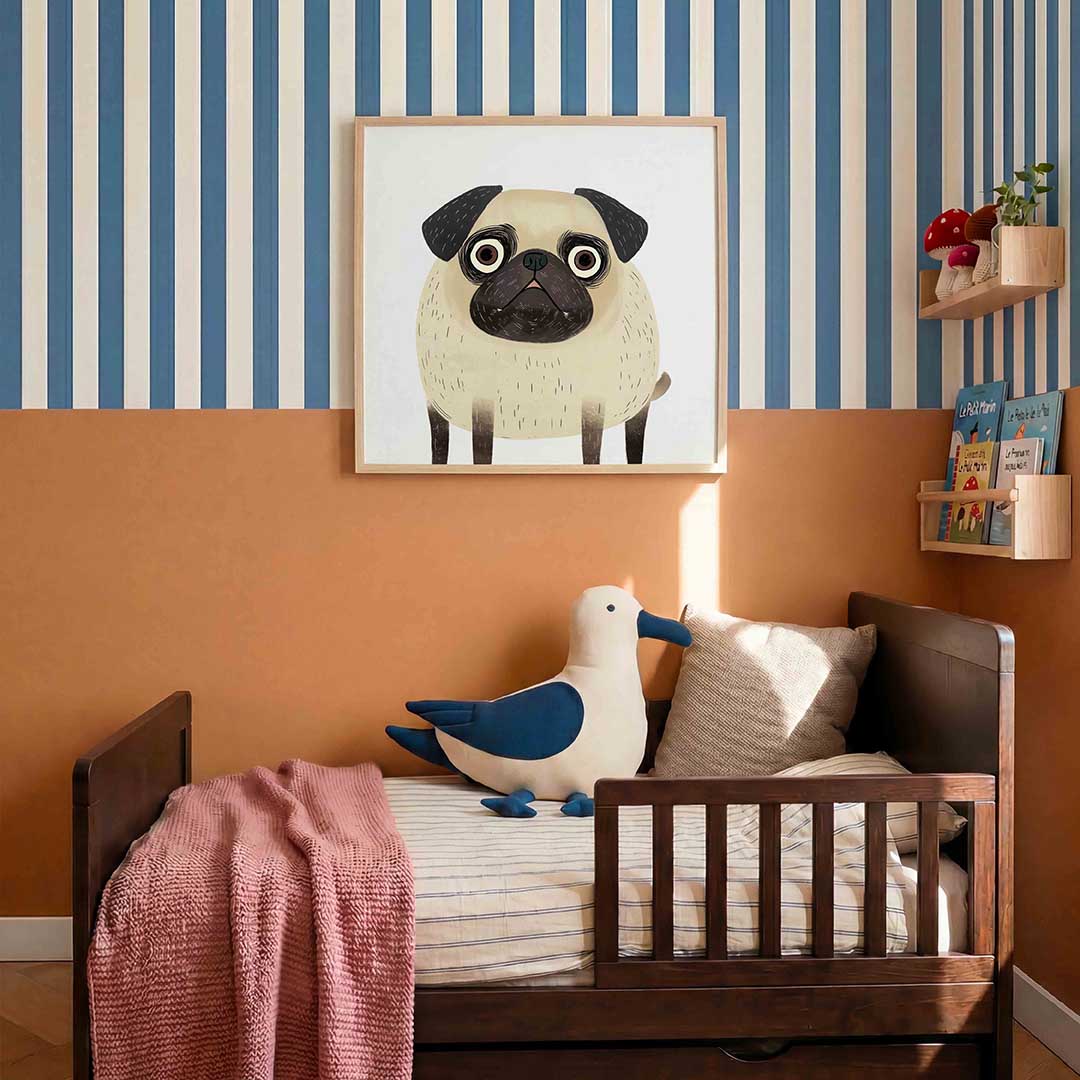 Mopshond Poster