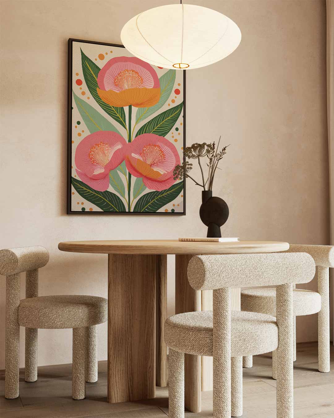 Bloemenpracht in Kleur Kunstwerk-canvas-dibond-plexiglas-wanddecoratie-WallArtistic
