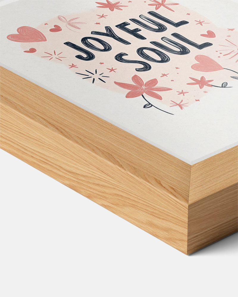 Joyful Soul Poster-WallArtistic
