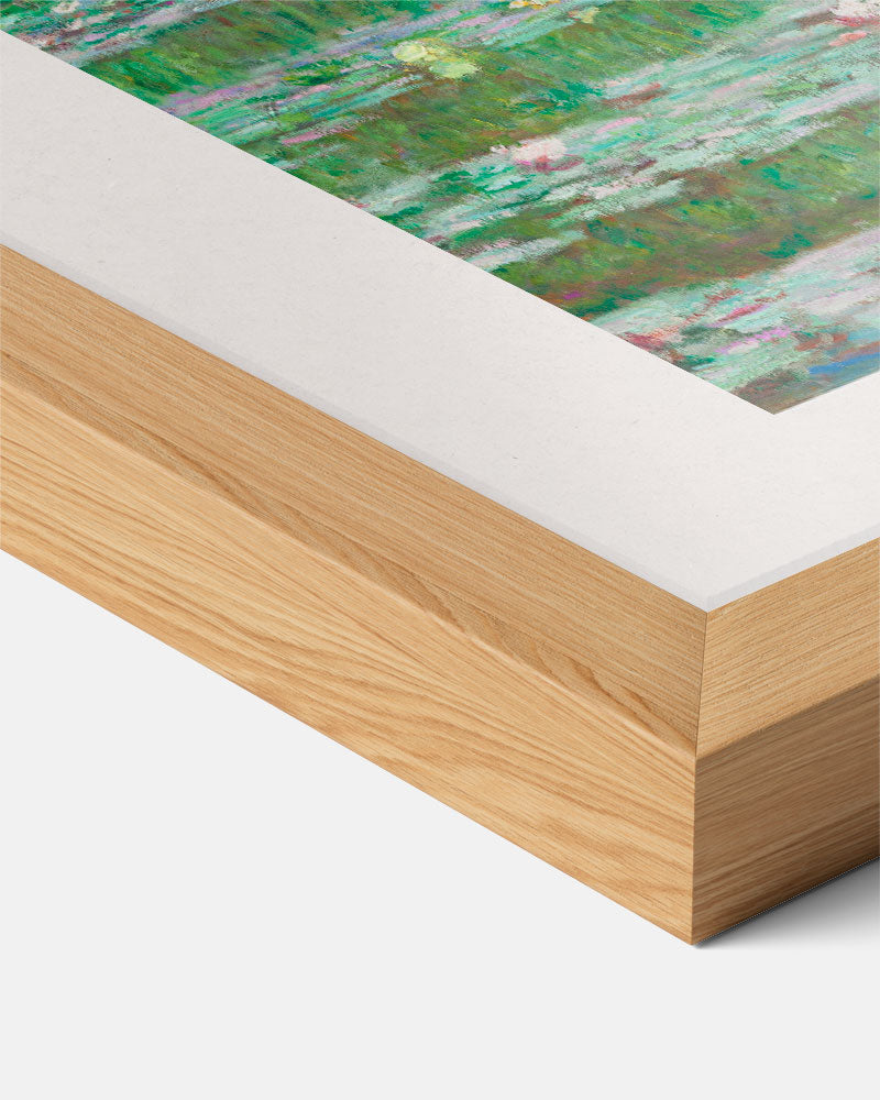 Monet's Betoverende Japanse Brug Poster