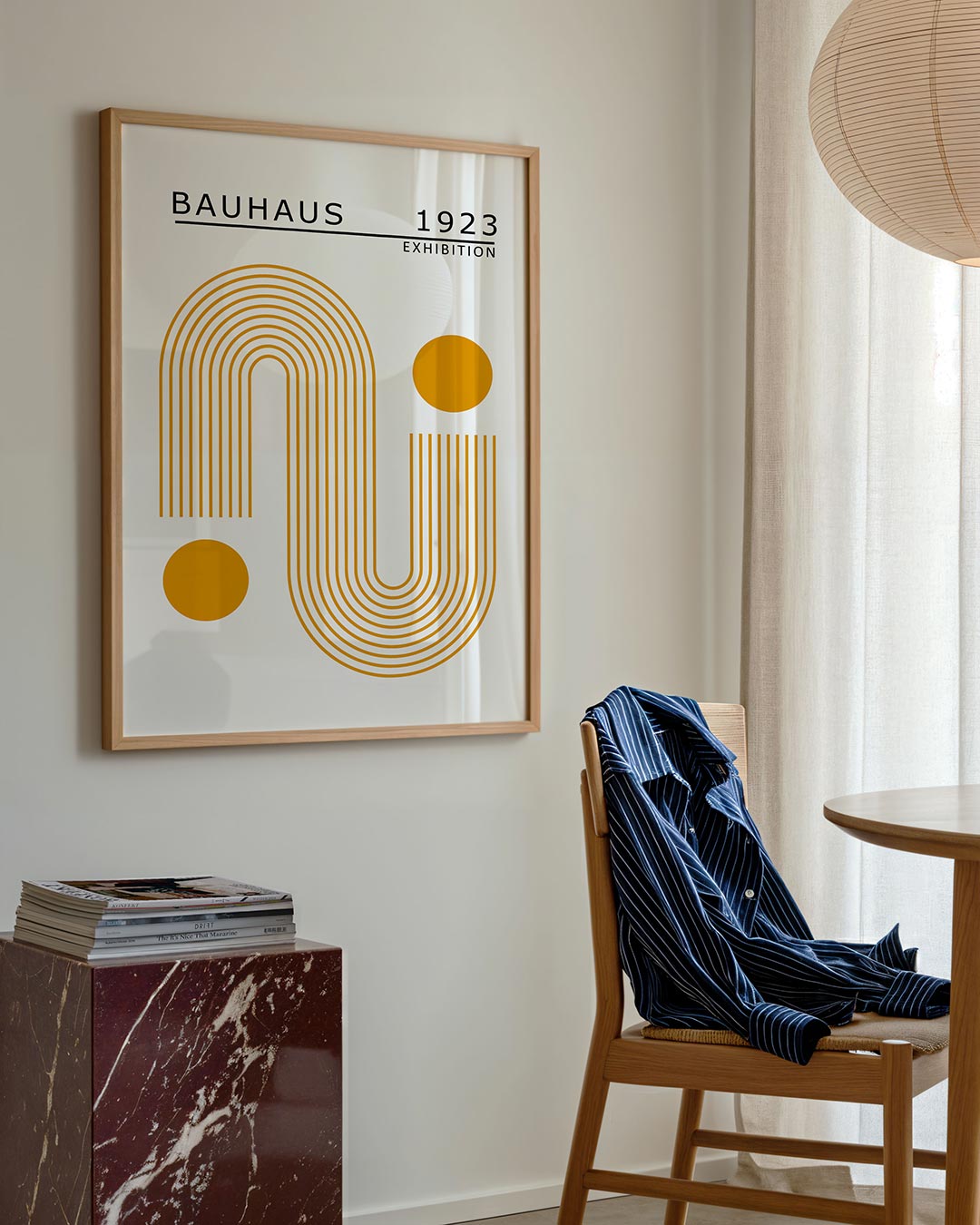 Lijnen en cirkels Poster