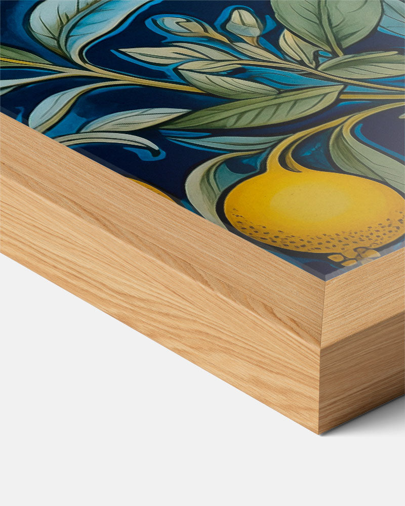 Frisse Citroenvibes Wanddecoratie Poster-WallArtistic