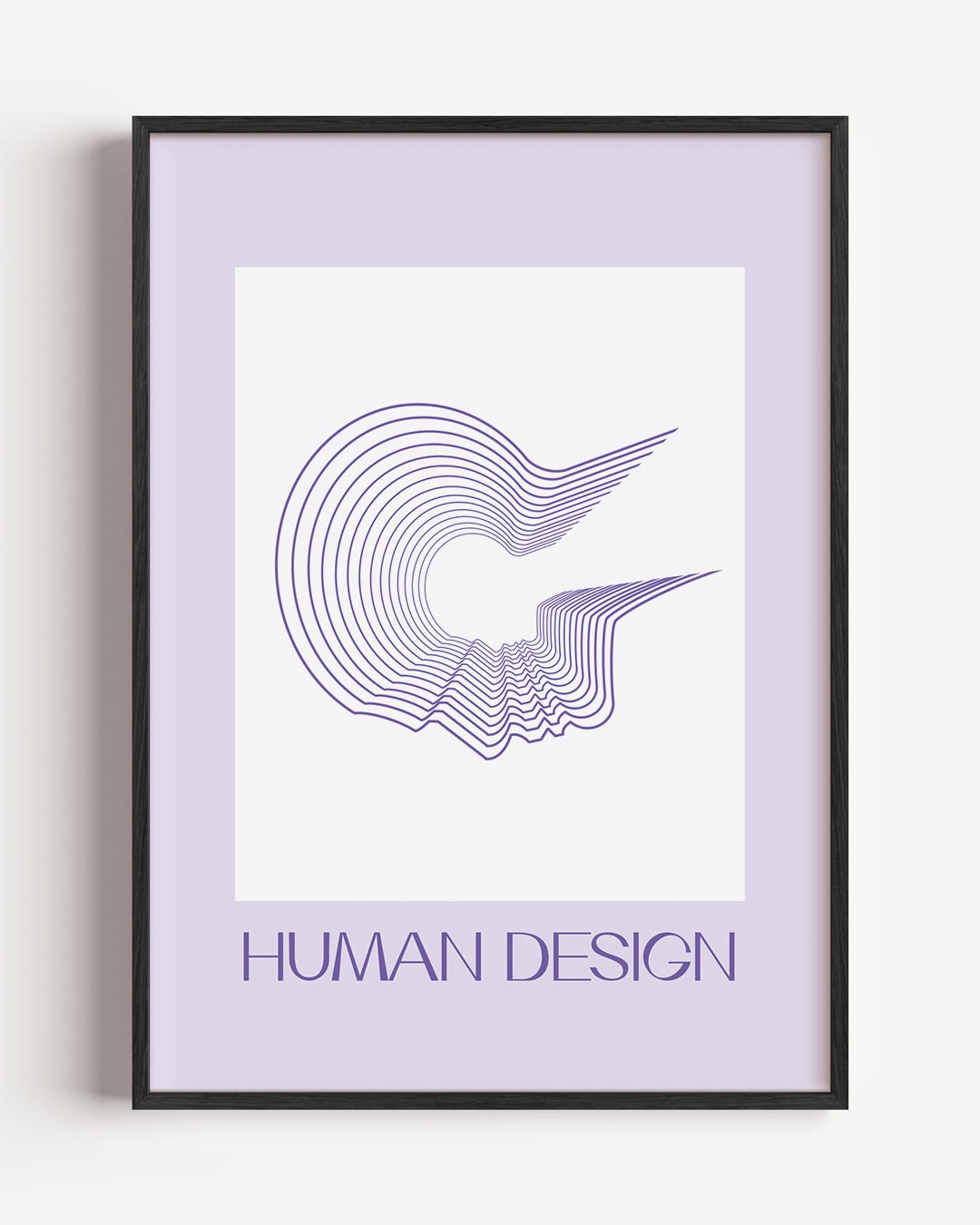 Moderne Human Design Poster-WallArtistic