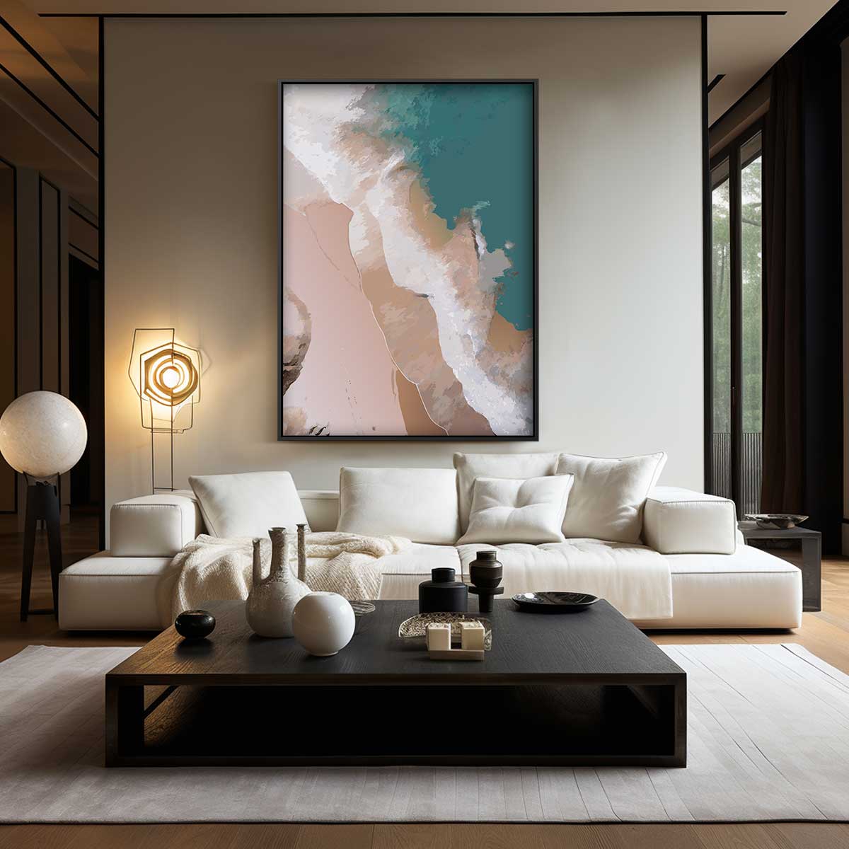 Stranddromen Kunstwerk-canvas-dibond-plexiglas-wanddecoratie-WallArtistic