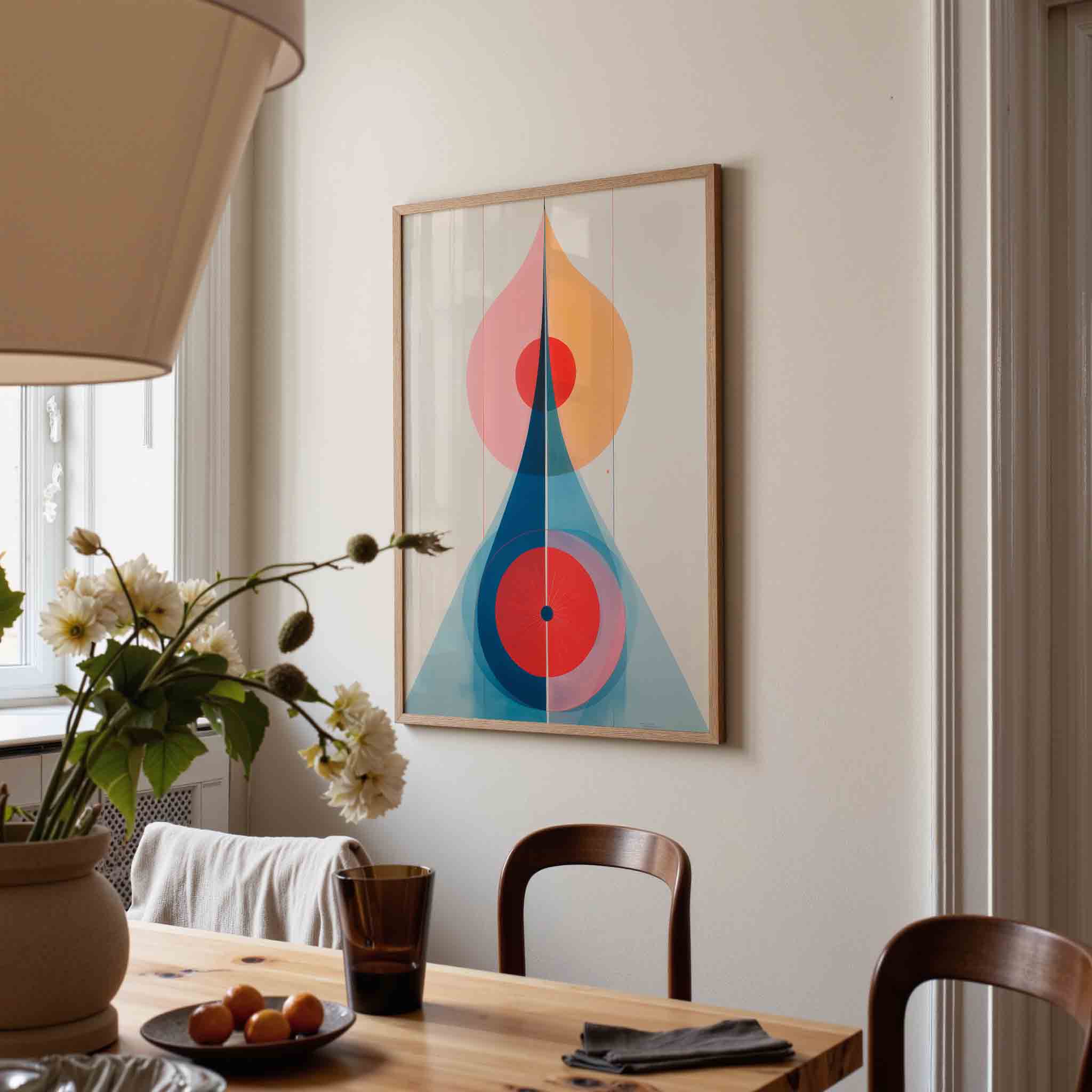 Geometrische vormen Poster