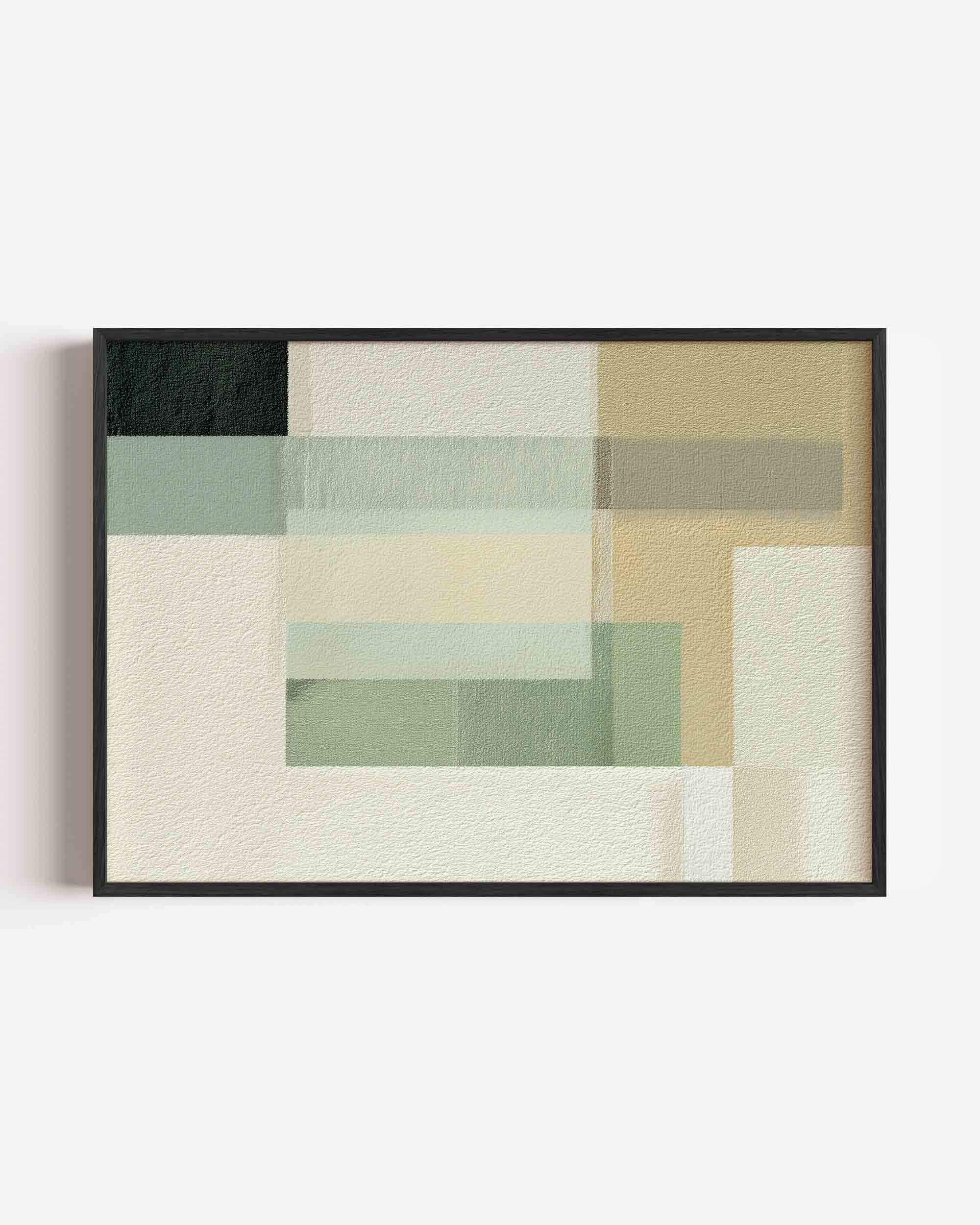 Abstracte vormen Poster