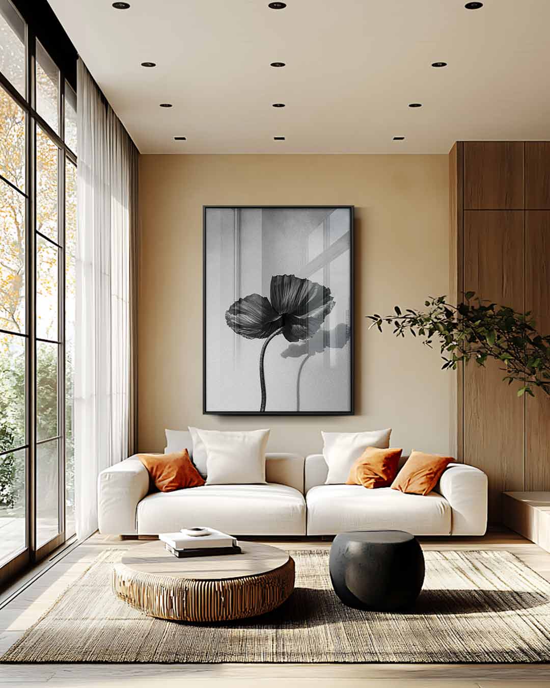 Abstract kunstwerk Kunstwerk-canvas-dibond-plexiglas-wanddecoratie-WallArtistic
