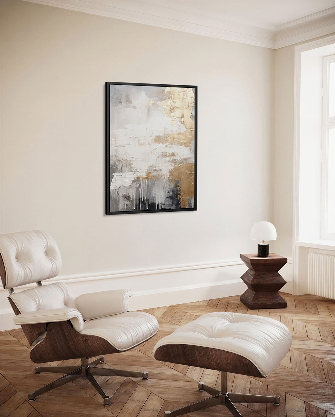 Gelaagde texturen Kunstwerk