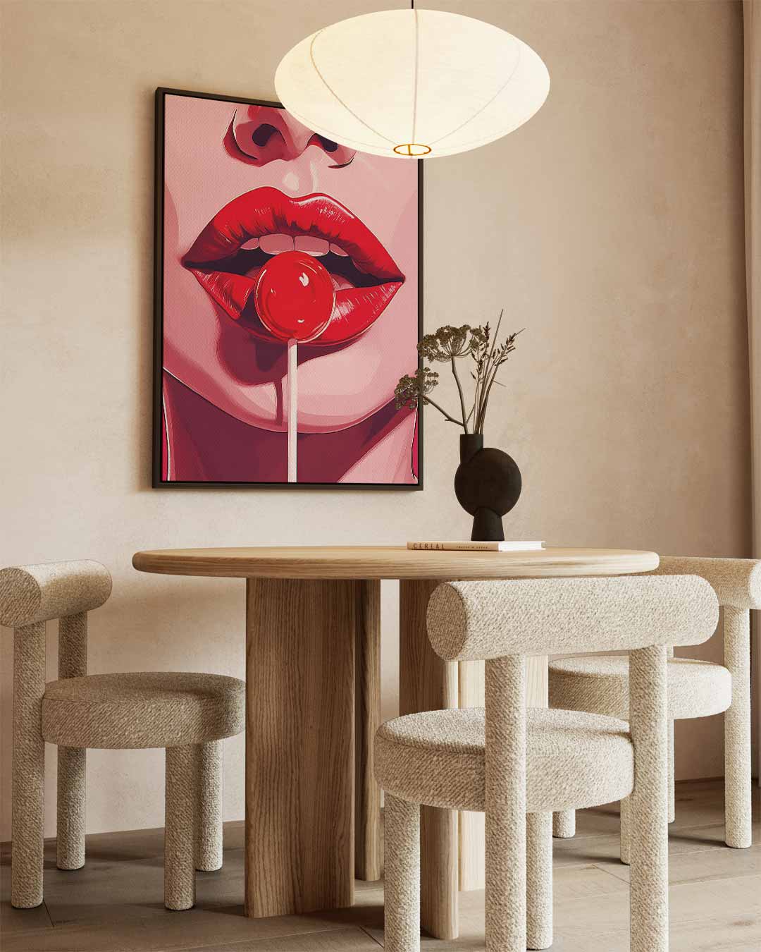 Pop Art Lolly Delight Kunstwerk-canvas-dibond-plexiglas-wanddecoratie-WallArtistic