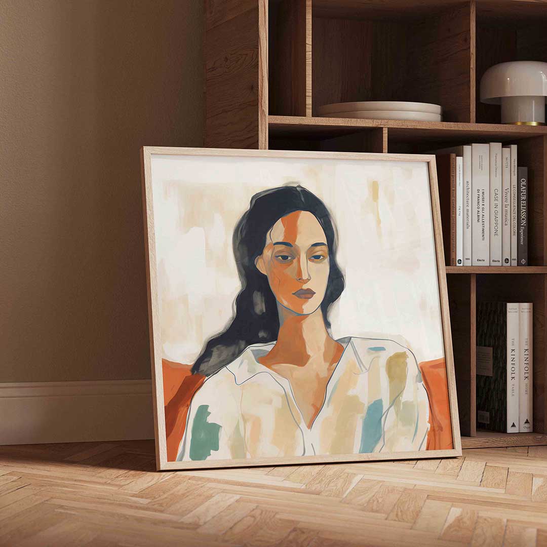 Vrouwelijk portret Poster