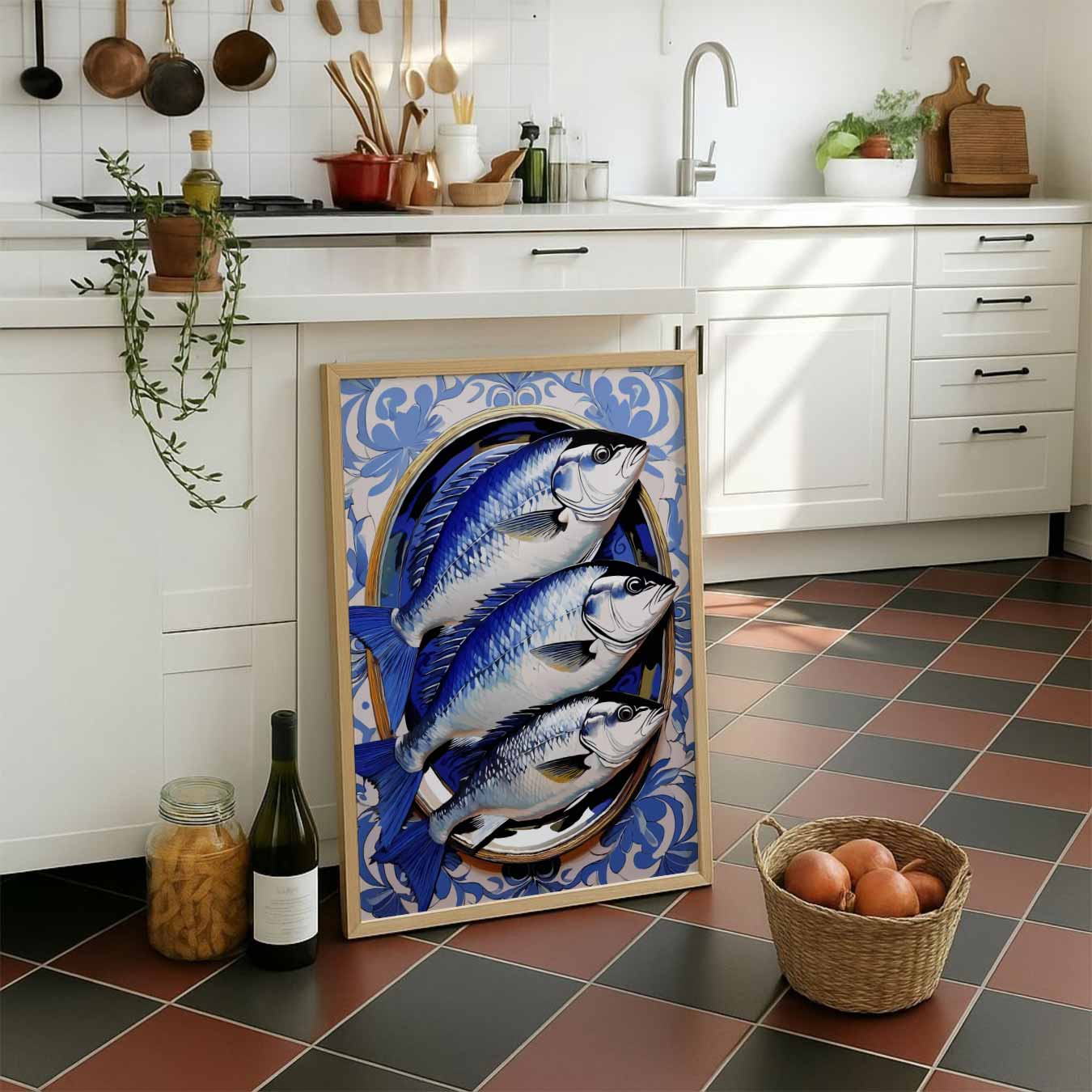 Mediterranean Vis Luxe Poster