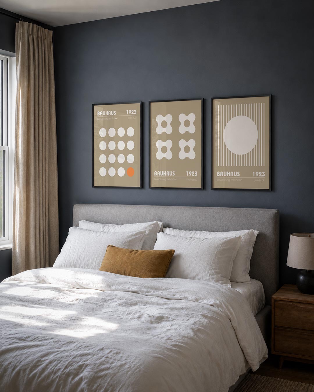 Cirkelpatroon en kleur Posterset