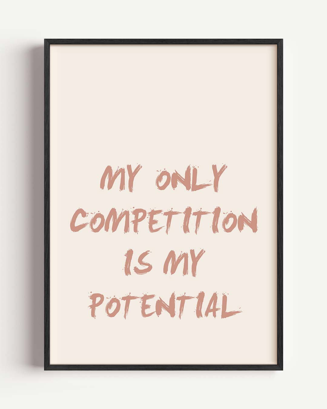 Inspirerende Potentie Poster-WallArtistic