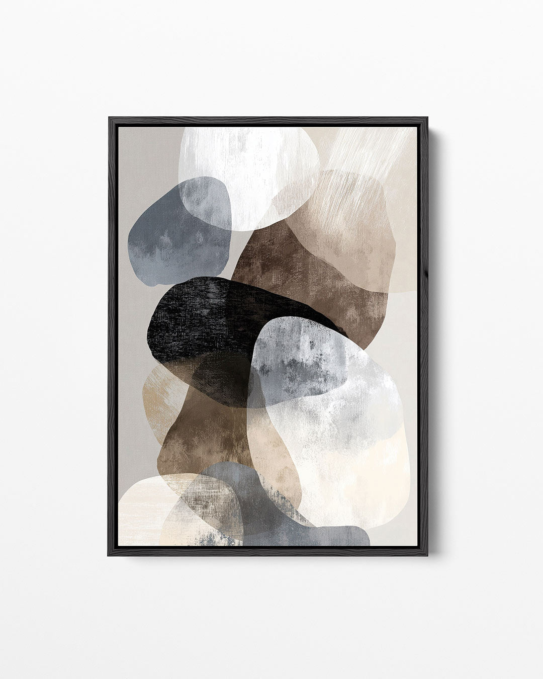Organische vormen compositie Kunstwerk
