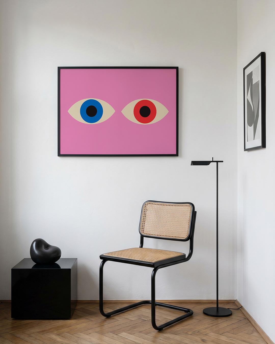 Oogvormen en kleur Poster