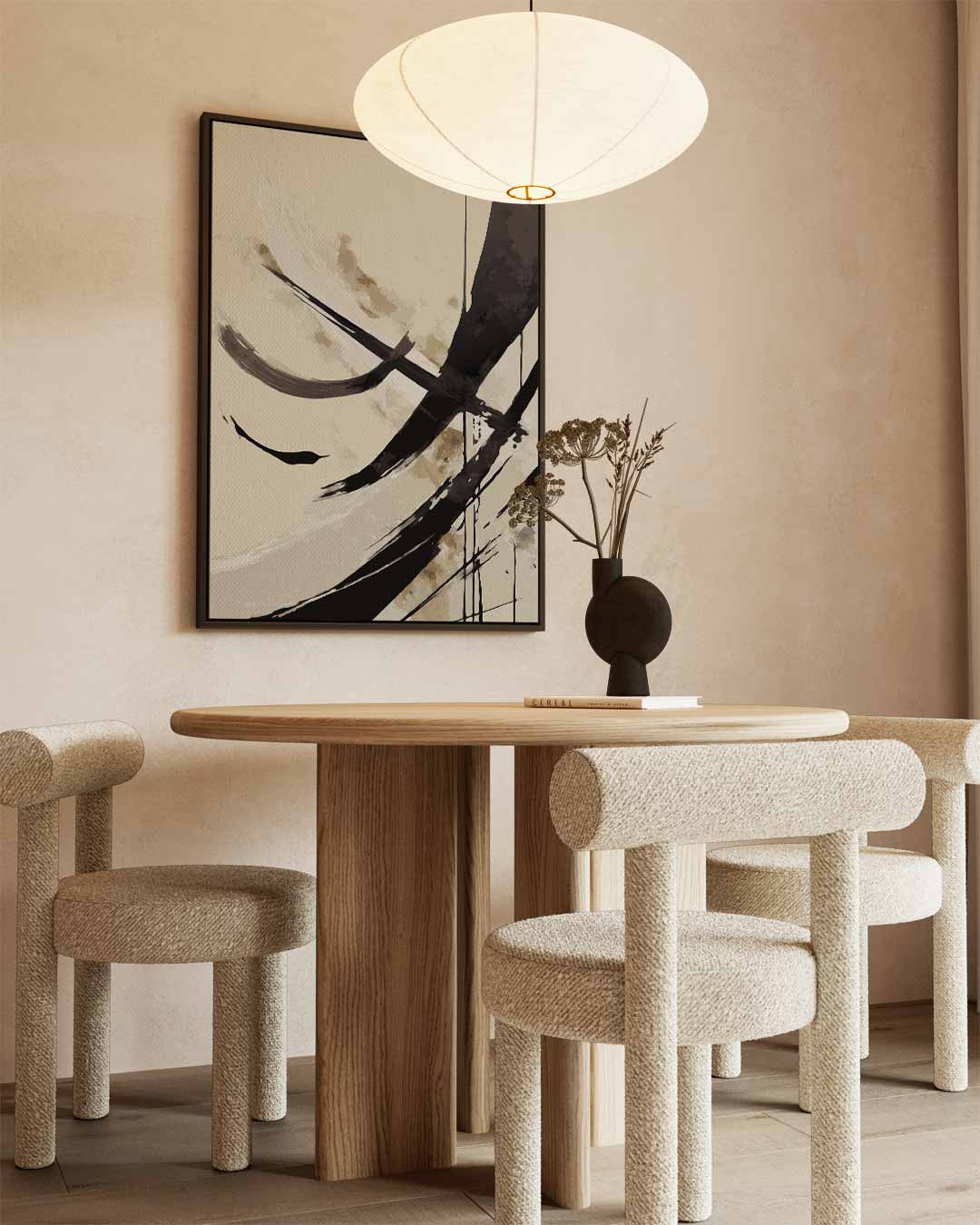 Abstracte Elegantie Kunstwerk-canvas-dibond-plexiglas-wanddecoratie-WallArtistic