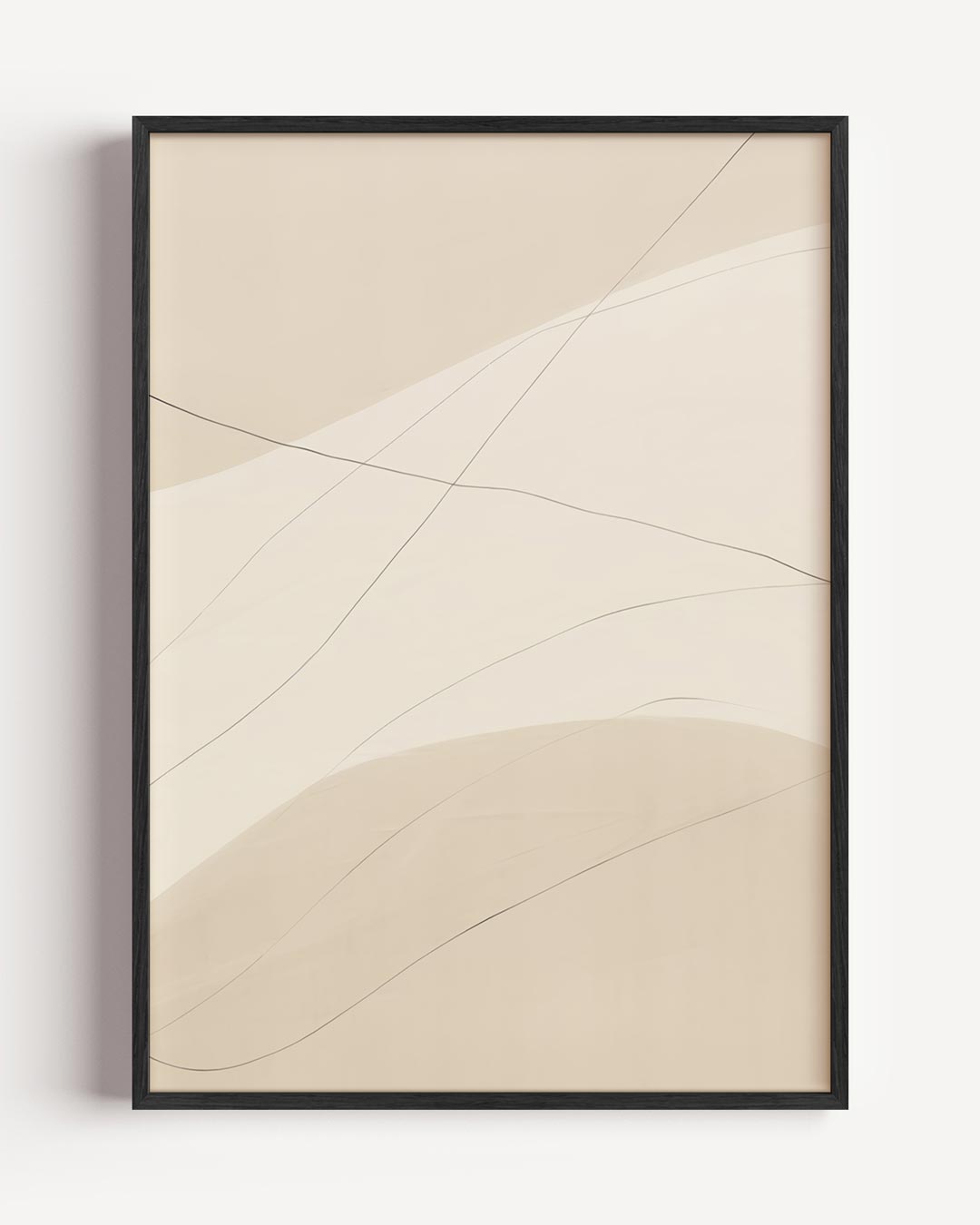 Rustgevende Abstracte Kunstposter-WallArtistic