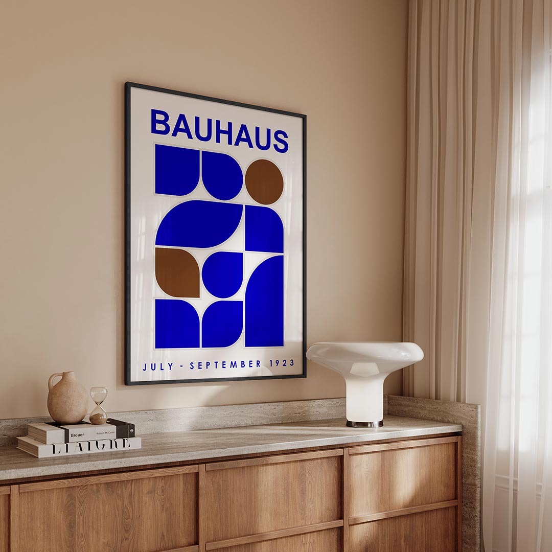 Vorm en kleur Poster